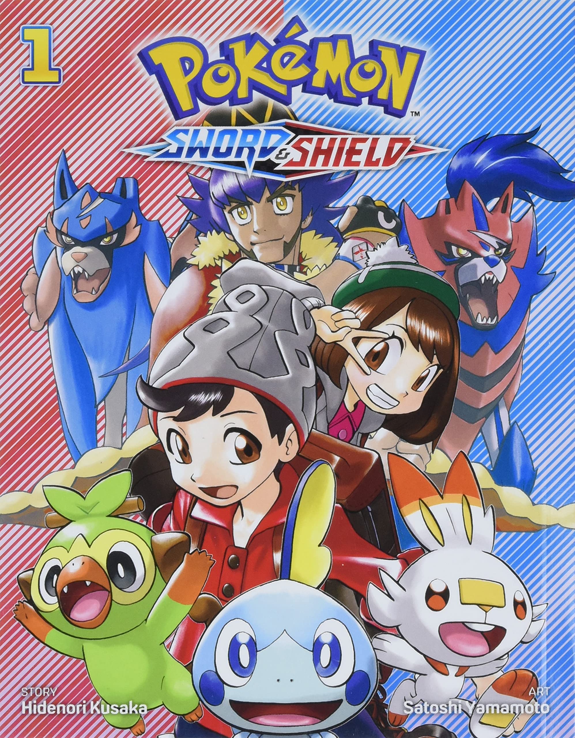 Pokemon Sword - a picture of all the characters you can play as